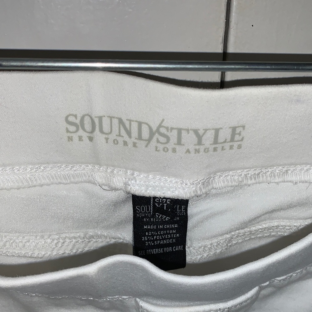 Sportstyle Women's White Straight Leg Pants - Picture 5 of 6